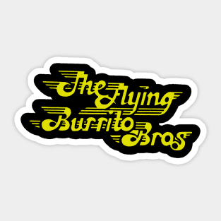 the flying burrito brothers Sticker